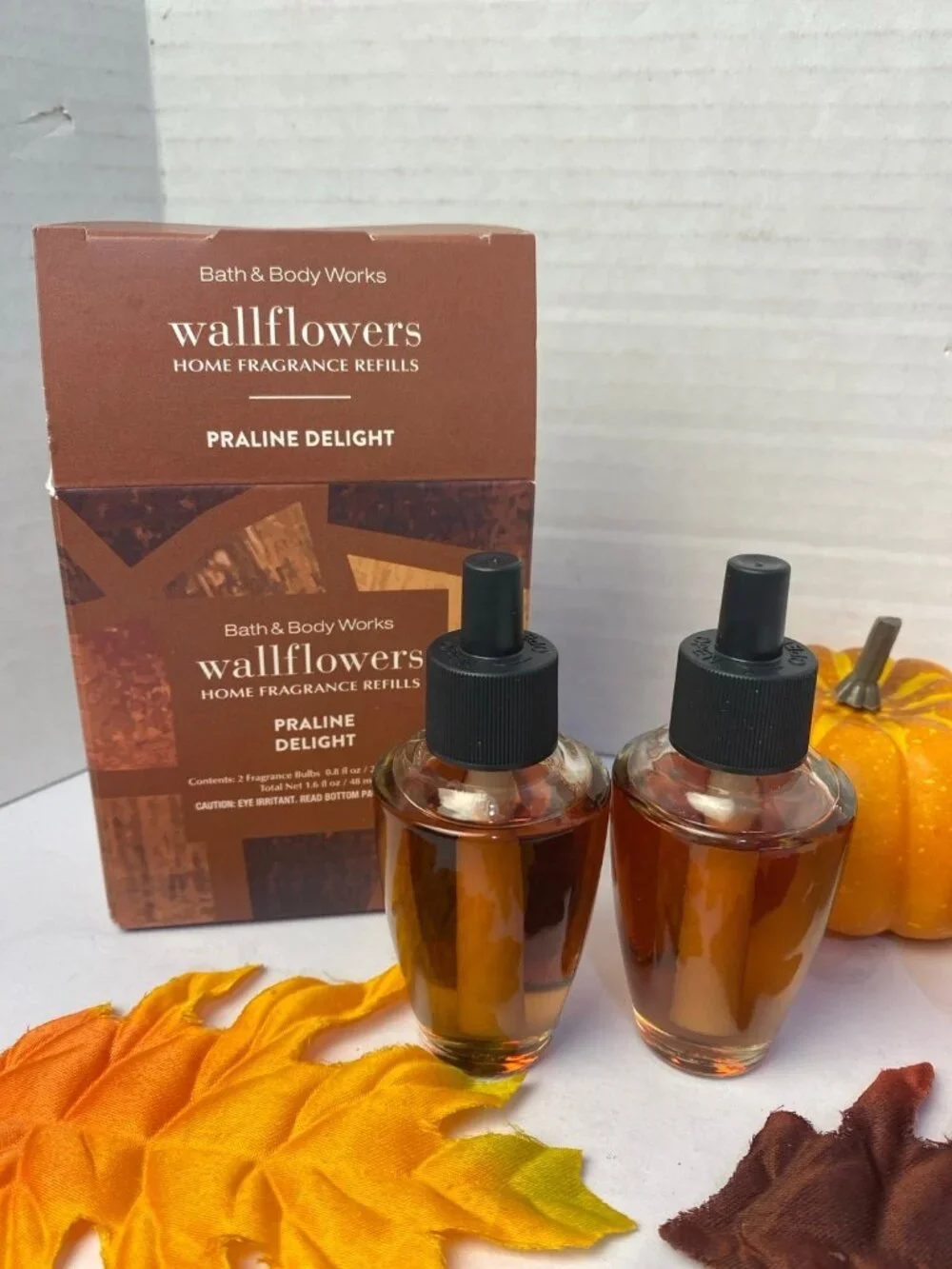 “Praline Delight” Bath & Body Works 2 New Wallflower Refills